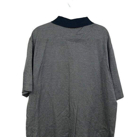 Cutter & Buck Signature Collection Mens Polo Shirt Short Sleeve Black Men Sz L - Picture 5 of 5